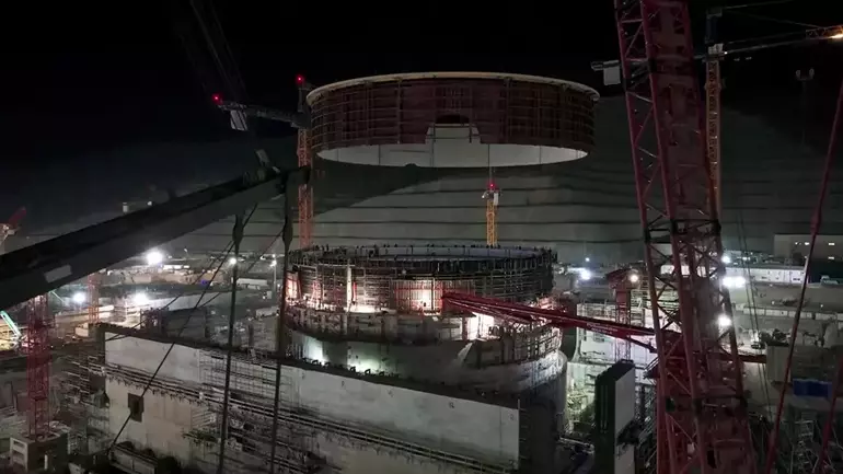 Akkuyu’da çalışmalar sürüyor… 2’nci Güç ünitesinin ekipman montajları tamamlandı